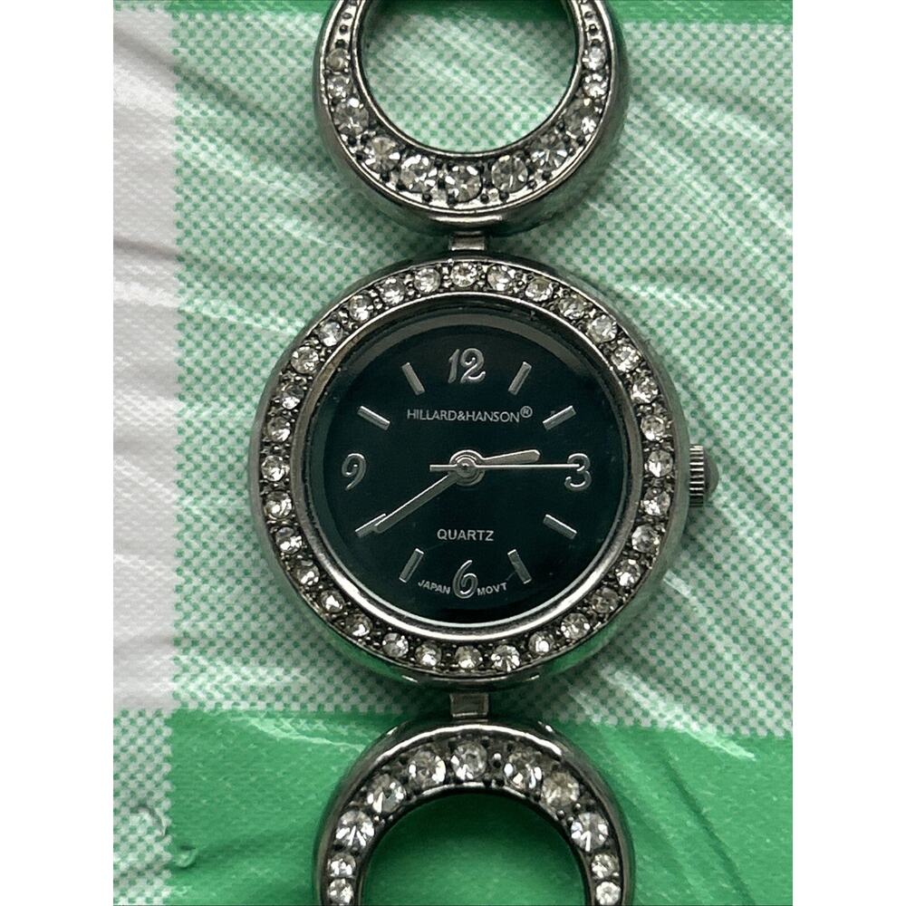 Hillard And Hanson Silver Tone Women’s Quartz Watch
